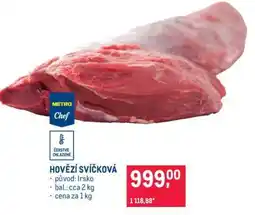 Makro Hovězí svíčková nabídka