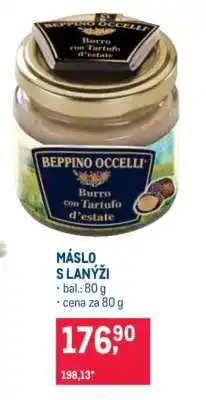 Makro Máslo s lanýži nabídka