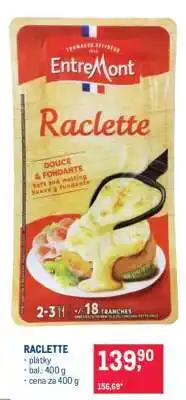 Makro Raclette nabídka