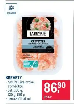 Makro Krevety nabídka