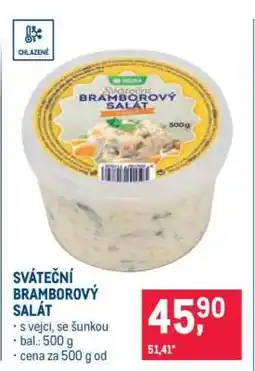 Makro Sváteční bramborový salát nabídka