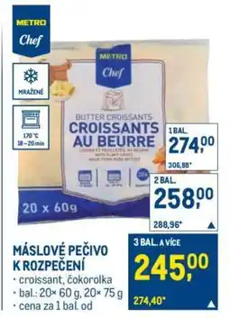 Makro MÁSLOVÉ PEČIVO K ROZPEČENÍ nabídka