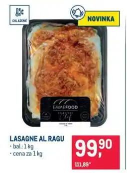 Makro LASAGNE AL RAGU nabídka