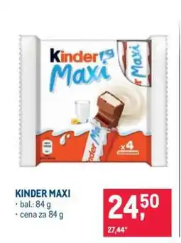 Makro Kinder Maxi nabídka
