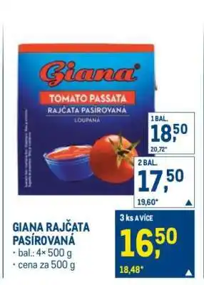 Makro Giana Rajčata pasírovaná nabídka