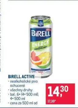 Makro Birell Active nabídka