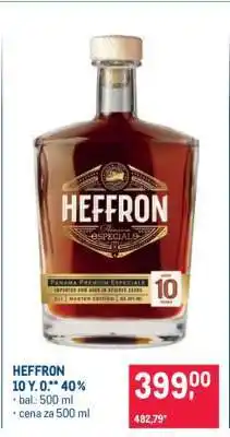 Makro Heffron 10 Y. O.** 40 % nabídka