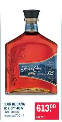 Makro FLOR DE CANA 12 Y. O.** 40 % nabídka
