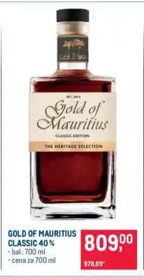 Makro GOLD OF MAURITIUS CLASSIC 40 % nabídka