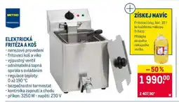 Makro ELEKTRICKÁ FRITÉZA A KOŠ nabídka