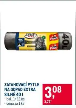 Makro ZATAHOVACÍ PYTLE NA ODPAD EXTRA SILNÉ 40 l nabídka