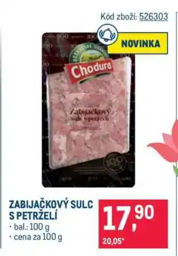 Makro ZABIJAČKOVÝ SULC S PETRŽELÍ nabídka