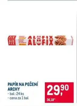 Makro Papír na pečení – archy nabídka