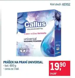 Makro PRÁŠEK NA PRANÍ UNIVERSAL nabídka