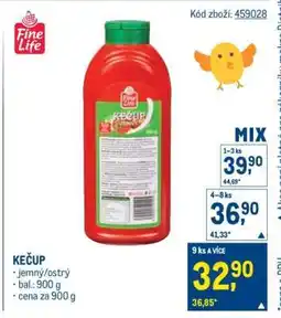 Makro Kečup nabídka