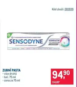 Makro Zubní pasta nabídka