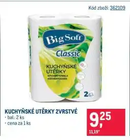 Makro Kuchyňské utěrky 2vrstvé nabídka