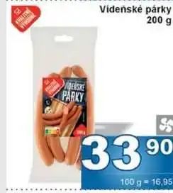 Jip Vídeňské párky* • nabídka