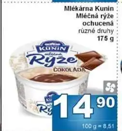 Jip Mlékárna Kunín mléčná rýže nabídka
