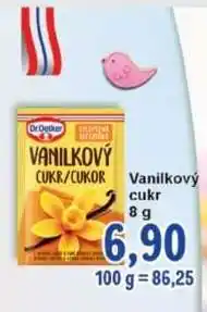 Jip Vanilkový cukr nabídka