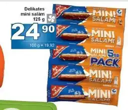Jip Delikates mini salám nabídka