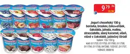 Qanto Jogurt choceňský borůvka, broskev, čoko+oříšek, čokoláda, jahoda, malina, stracciatella, slaný karamel, višeň nabídka