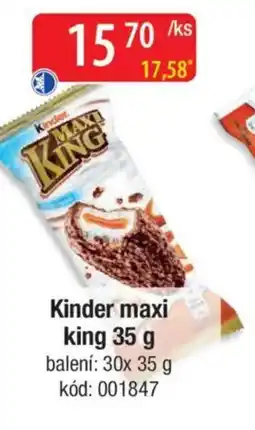 Qanto Kinder maxi king nabídka