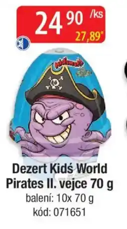 Qanto Dezert Kids World Pirates II. vejce nabídka