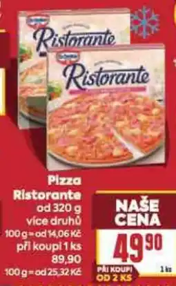 Billa Pizza ristorante nabídka