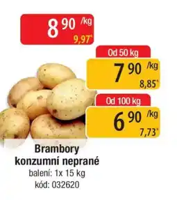 Qanto Brambory konzumní neprané nabídka