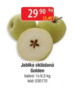 Qanto Jablka skládaná Golden nabídka