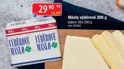 Qanto Máslo výběrové nabídka