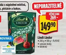 Albert LINDT Lindor nabídka