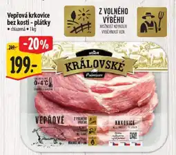 Albert Vepřová krkovice bez kosti - plátky nabídka