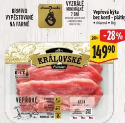Albert Vepřová kýta bez kosti - plátky nabídka