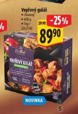 Albert Vepřový guláš nabídka