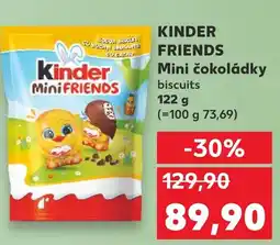 Kaufland KINDER FRIENDS Mini čokoládky nabídka