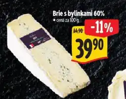 Albert Brie s bylinkami 60% nabídka