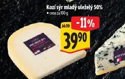 Albert Kozí sýr mladý uleželý 50% nabídka