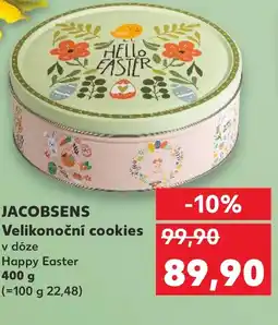 Kaufland JACOBSENS Velikonoční cookies nabídka