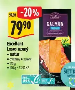 Albert EXCELLENT Losos uzený - natur nabídka