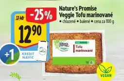 Albert NATURE'S PROMISE Veggie tofu marinované nabídka