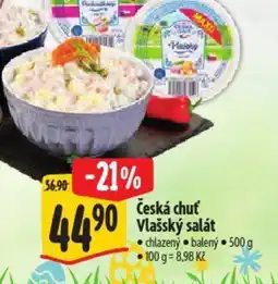 Albert Česká chuť vlašský salát nabídka