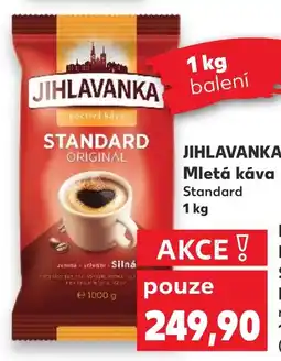 Kaufland JIHLAVANKA Mletá káva nabídka