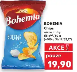 Kaufland BOHEMIA Chips nabídka