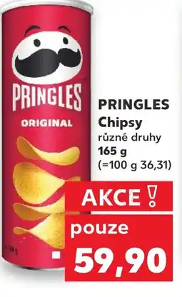 Kaufland PRINGLES Chipsy nabídka