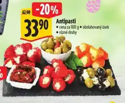 Albert Antipasti nabídka