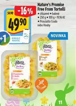 Albert NATURE'S PROMISE Free from tortelli nabídka