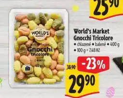 Albert WORLD'S MARKET Gnocchi tricolore nabídka