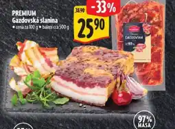 Albert PREMIUM Gazdovská slanina nabídka